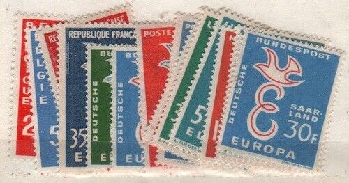 1958-9 Europa Omnibus Sets Mint Nh