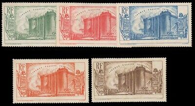 1939 Revolution Issue The Complete Set Of Five In Issued Colors Without Denomina