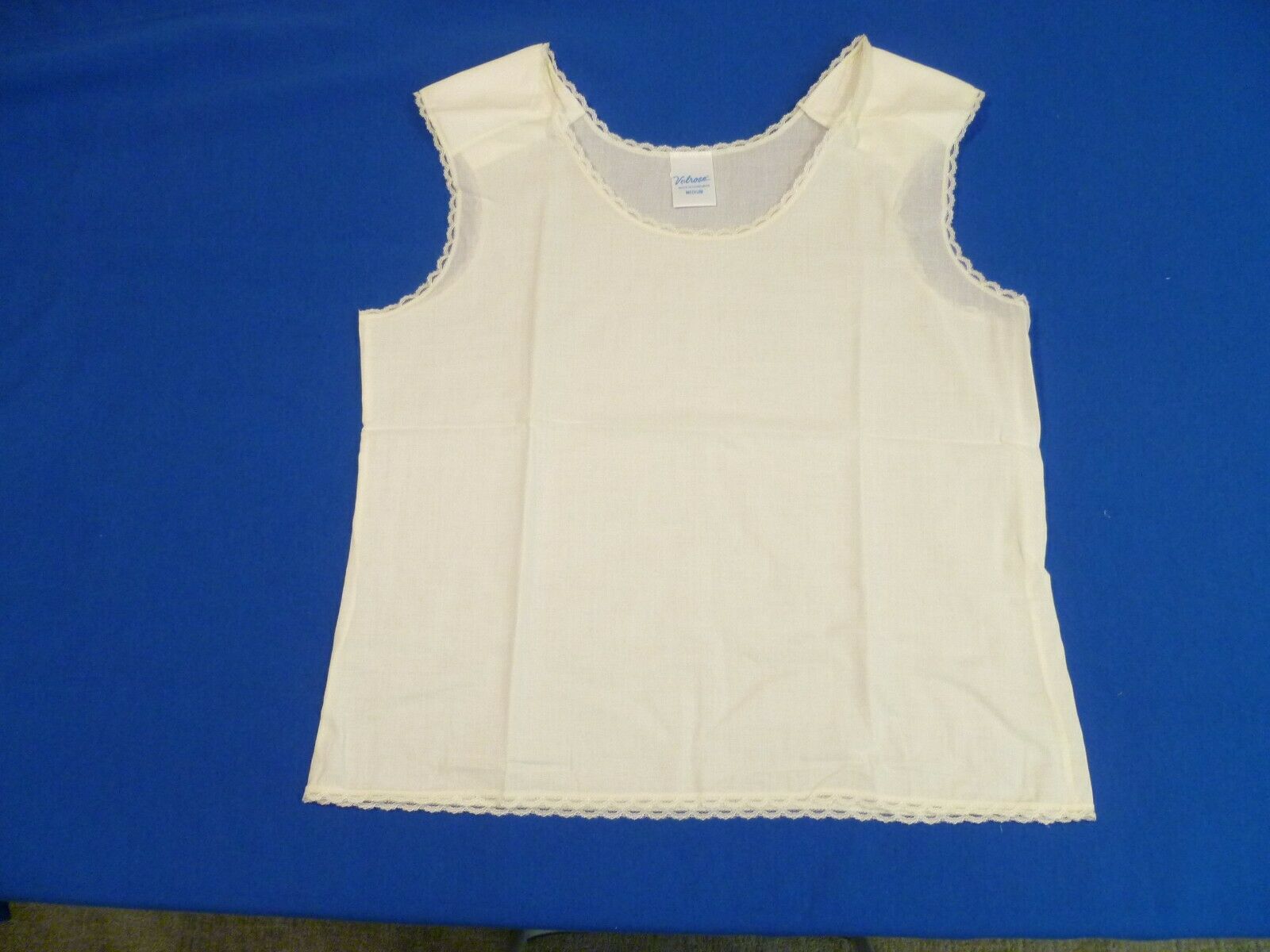 Velrose Woven Cotton Padded Shoulder Camisole (6404)