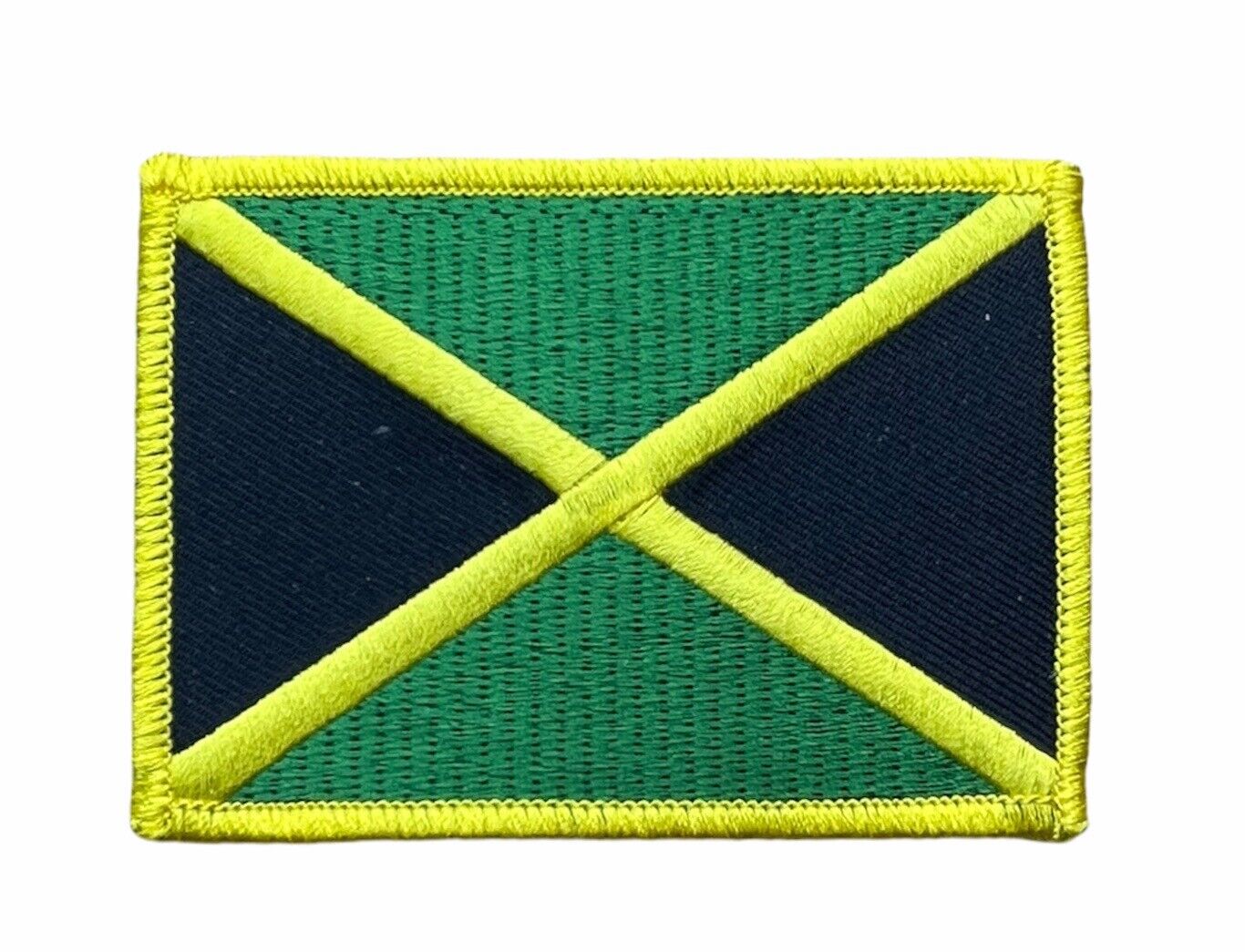 Jamaica Country Of Flag 3.5 Inch Patch Ee6057 F6d34u