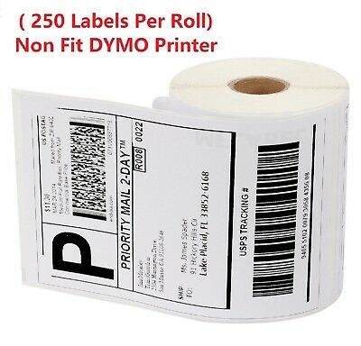4 Rolls Labe 4x6 Zebra Zp450 2844 Eltron Direct Thermal Shipping 1000 Labels