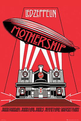 Led Zeppelin - Mothership Music Poster - 24 X 36 Band 49365