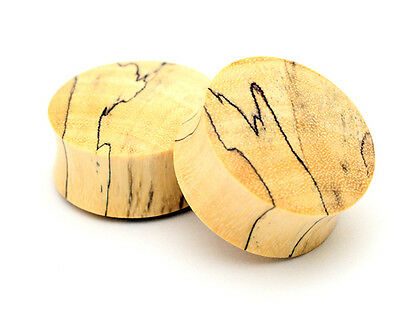 Pair Of Tamarind Wood Plugs Organic Gauges Pick Size 0g To 2 Inches