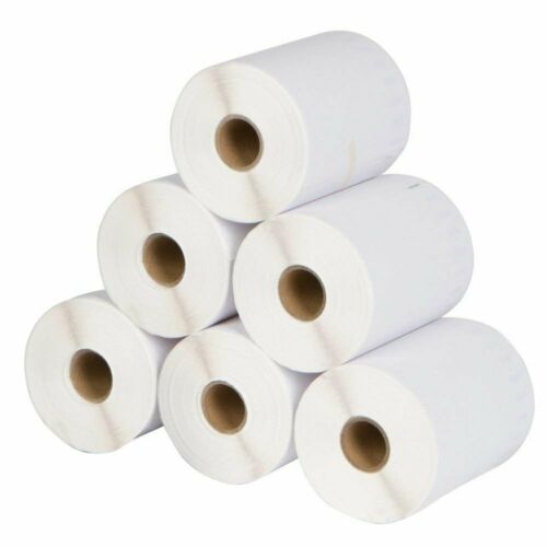 6 Rolls Dymo 4xl Direct Thermal Shipping Labels 4x6 1744907 Compatible 220/roll