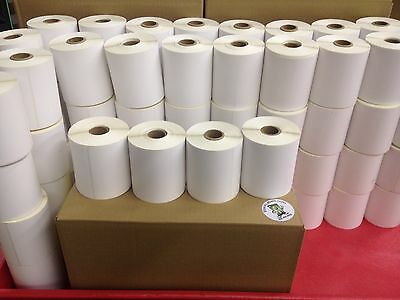 4 Rolls 4x6 Direct Thermal Labels Rolls Of 250 / 1000. For Eltron Zebra 2844 450
