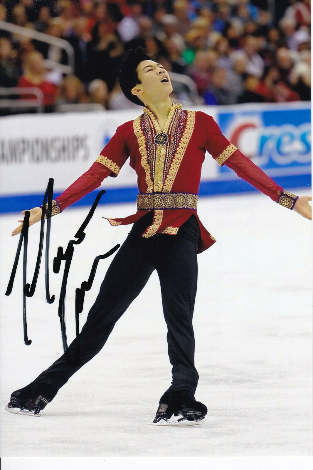 Chen Nathan - Usa - Figure Skating - Photo Signed (1)
