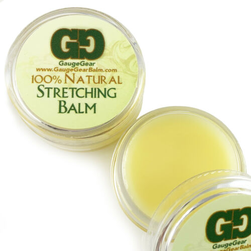 Gauge Gear Ear Stretching Balm Cream, Used For Plugs, Tapers, Expanders 10ml