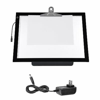 A3 19" Led Artist Stencil Board Tattoo Drawing Tracing Light Box Pad With Stand