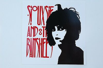 Siouxsie And The Banshees Sticker Decal (s182) Goth Gothic Rock Bauhaus Window