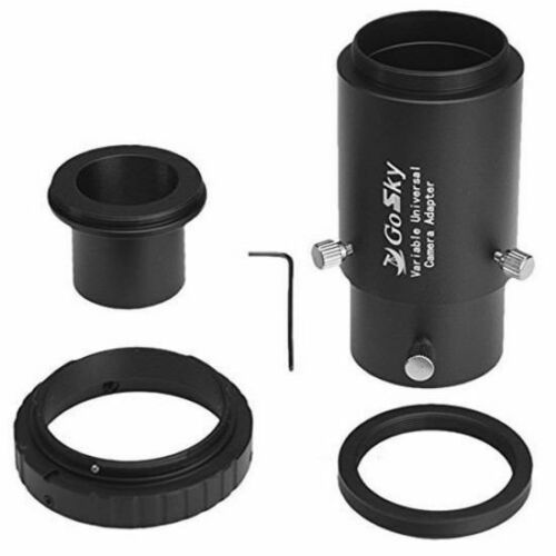 Astronomy Gosky 1.25 Inch Universal Telescope Camera T Adapter as Well as a 1.25 Extension Tube