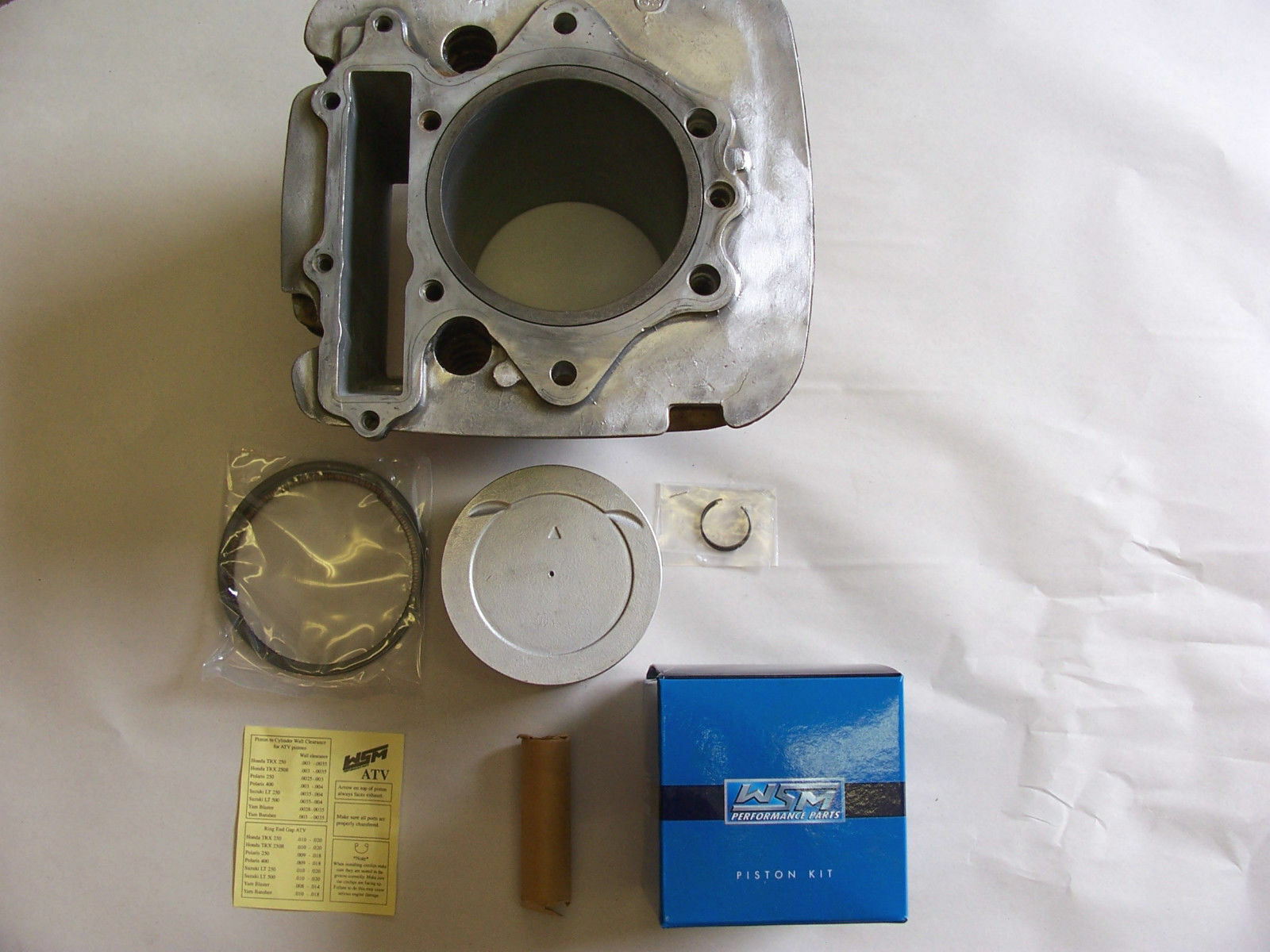 Yamaha Grizzly 600 Cylinder Boring Service With Piston & Rings Kit 600 Yfm600